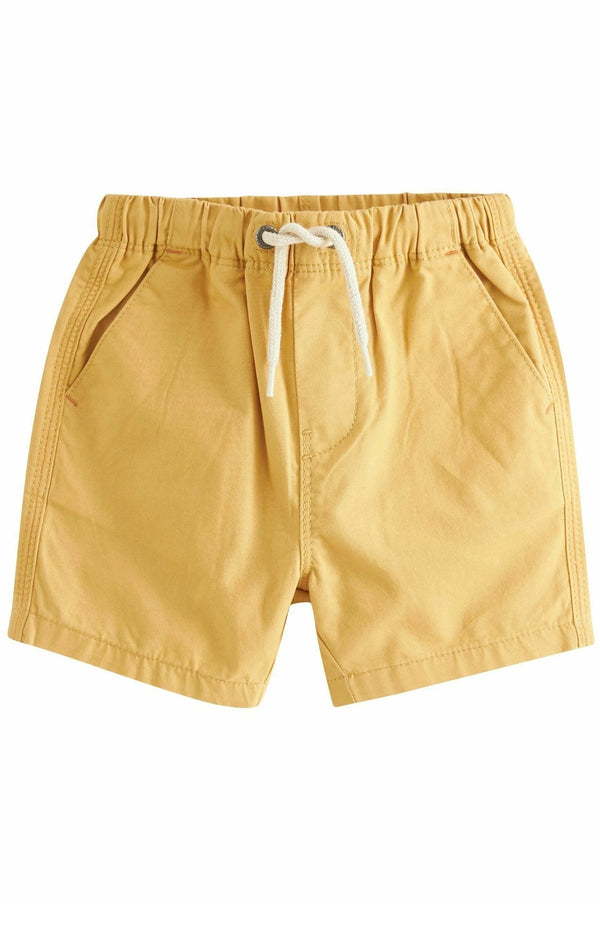 Yellow mustard Pull-on Shorts immediate