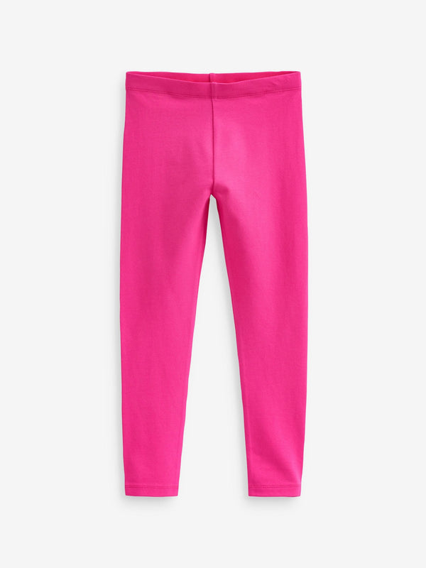 Pink Bright Regular Fit Leggings (3-16yrs)