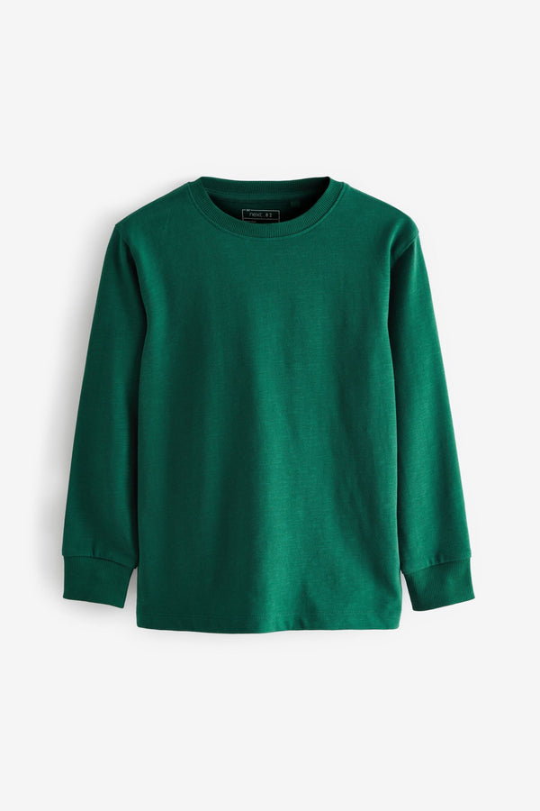 Green Forest 100% Cotton Long Sleeve Cosy T-Shirt (3-16yrs)