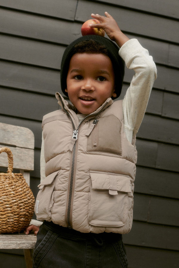 Stone Padded Gilet (3mths-10yrs)