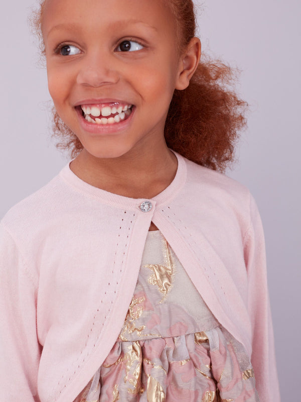 Pink Occasion Shrug Cardigan (3mths-16yrs)
