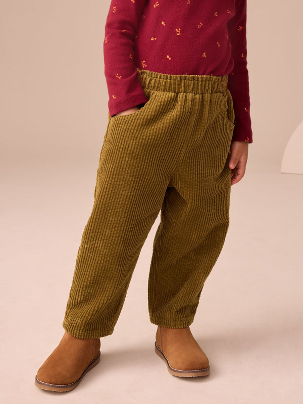 Olive Green Cord Trousers (3mths-7yrs)