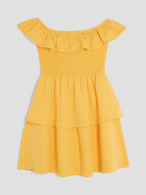 River Island Pink Bardot RaRa 100% Cotton Dress