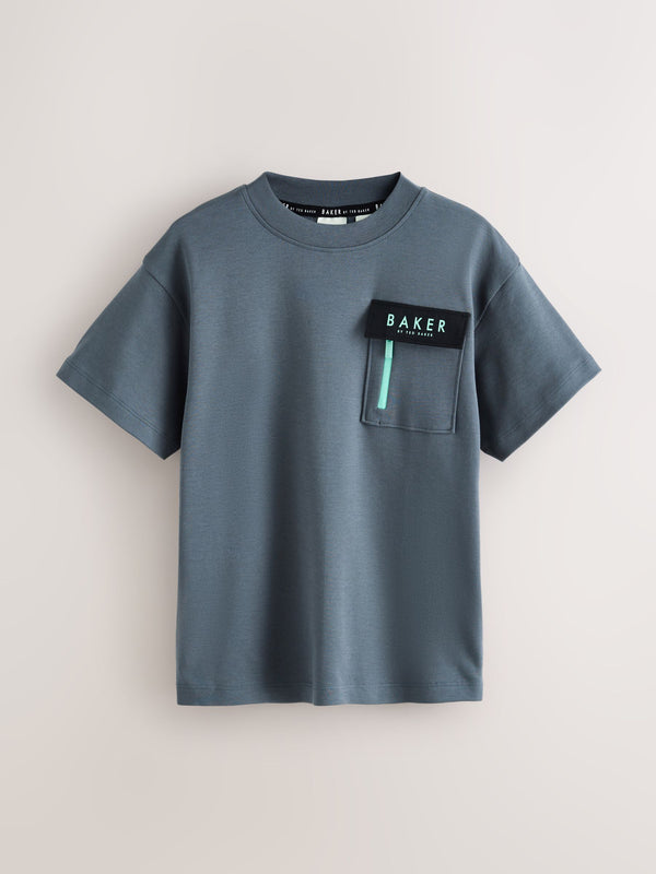 Baker by Ted Baker Oversized Pocket T-Shirt