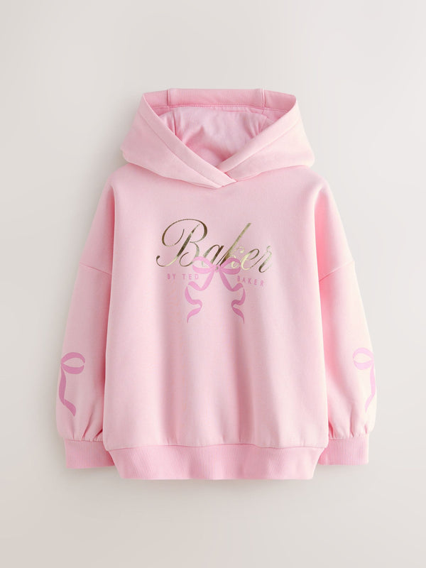 Baker by Ted Baker Oversized Back Print Hoodie
