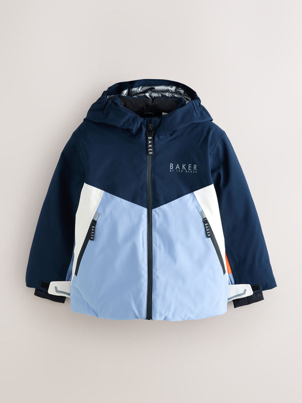 Baker by Ted Baker Blue Waterproof Padded Ski Coat