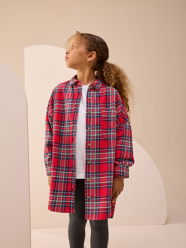 Red Check Shirt (3-16yrs)