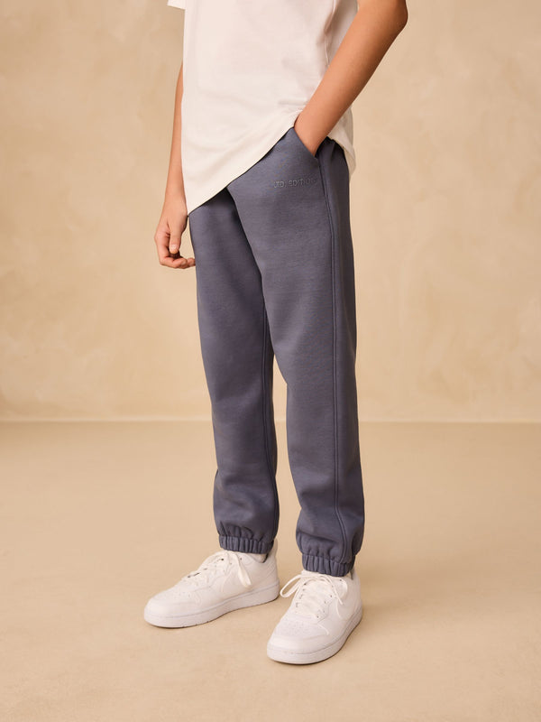 Mid Blue Premium Regular Fit Joggers (3-16yrs)