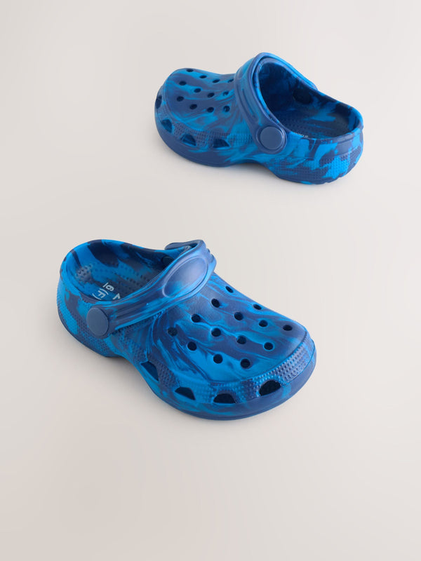 Blue Marble Wide Fit (G) Clogs