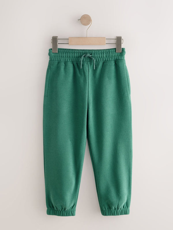 Green Regular Sueded Joggers (3-16yrs)