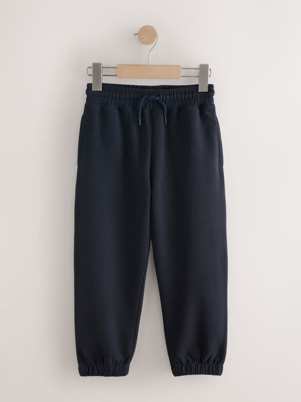 Navy Regular Sueded Joggers (3-16yrs)