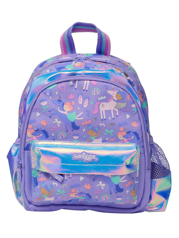 Smiggle Purple Teeny Tiny Ready Set Go Backpack