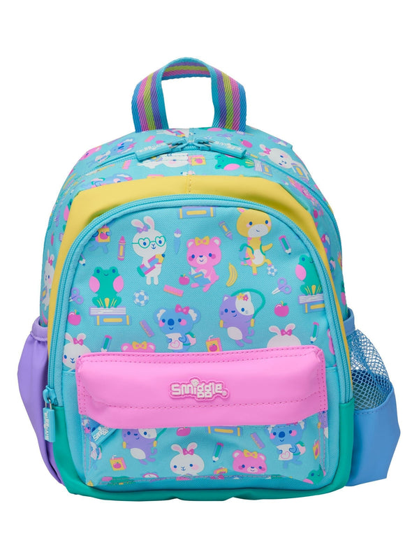 Smiggle Blue Teeny Tiny Ready Set Go Backpack