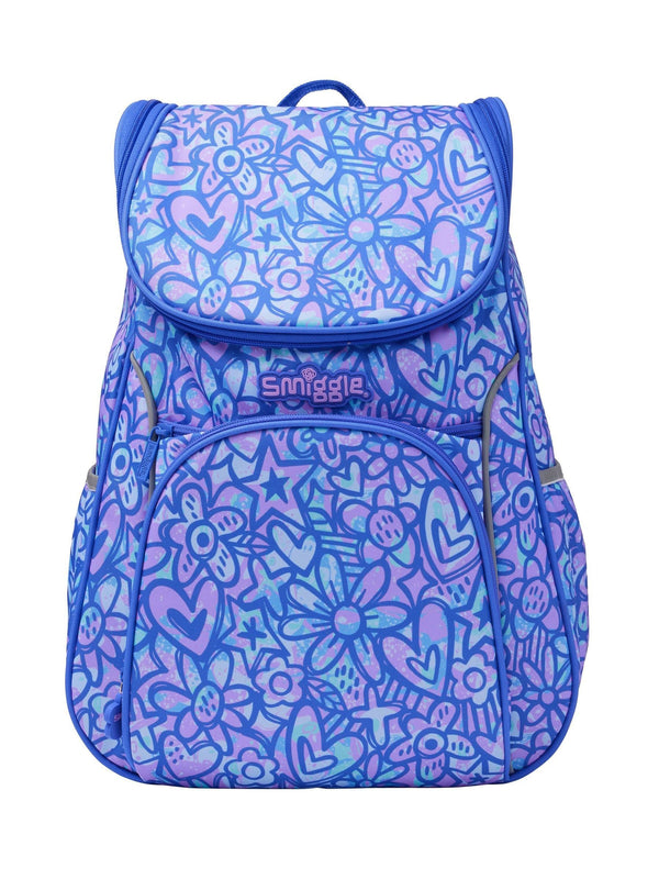 Smiggle Purple Surreal Access Backpack