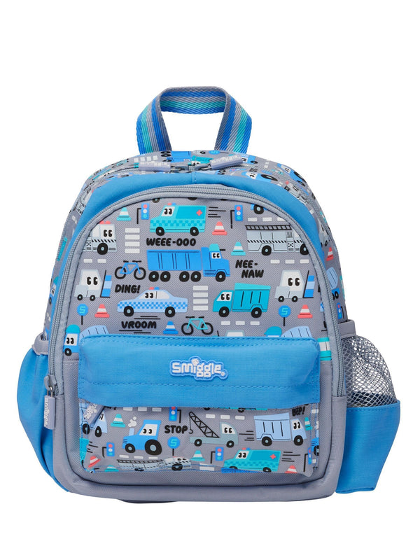 Smiggle Grey Teeny Tiny Ready Set Go Backpack