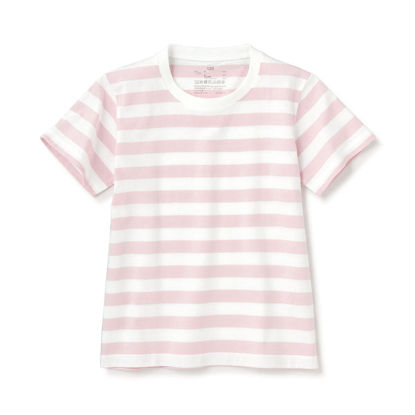 Primark Pink/White Stripe Short Sleeve T-Shirt