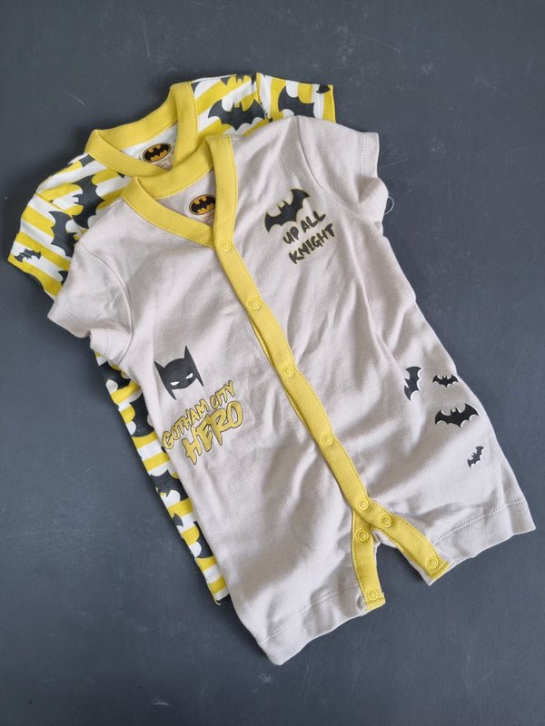 Primark Batman 2 Pack Rompers