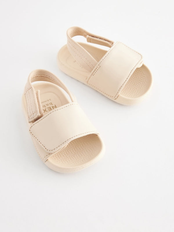 Neutral Touch Fastening Baby Slider Sandals immediate