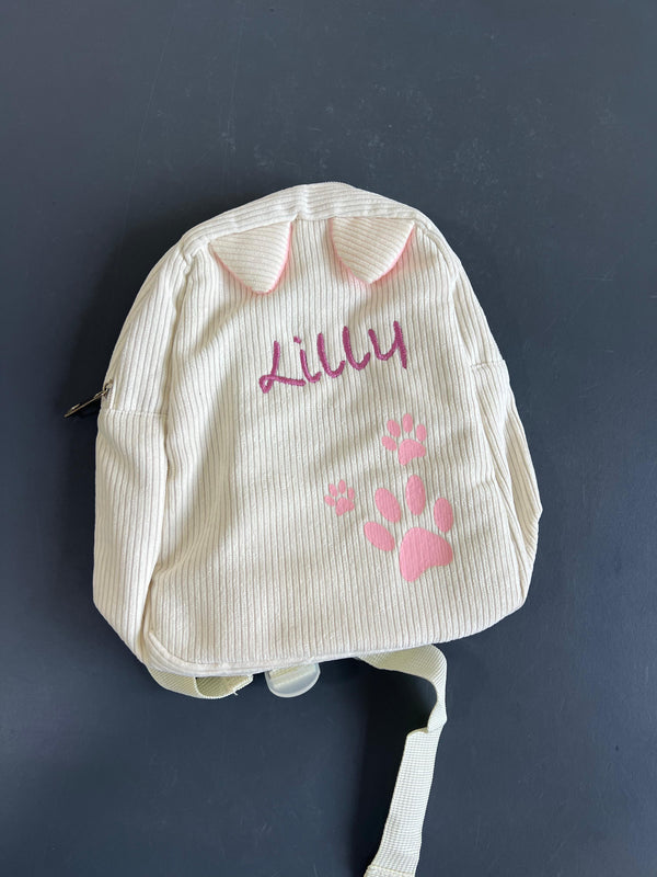 Textured kindergarten backpack "Lilly" immediate
