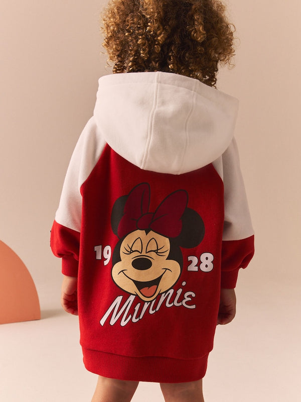 Red Minnie Mouse Sweat Dress and Leggings Set (immediate)