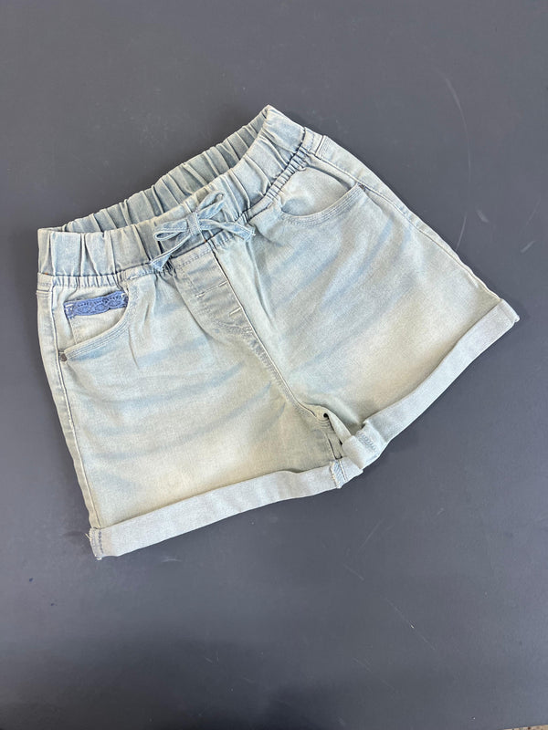 Denim Pull-On Shorts immediate