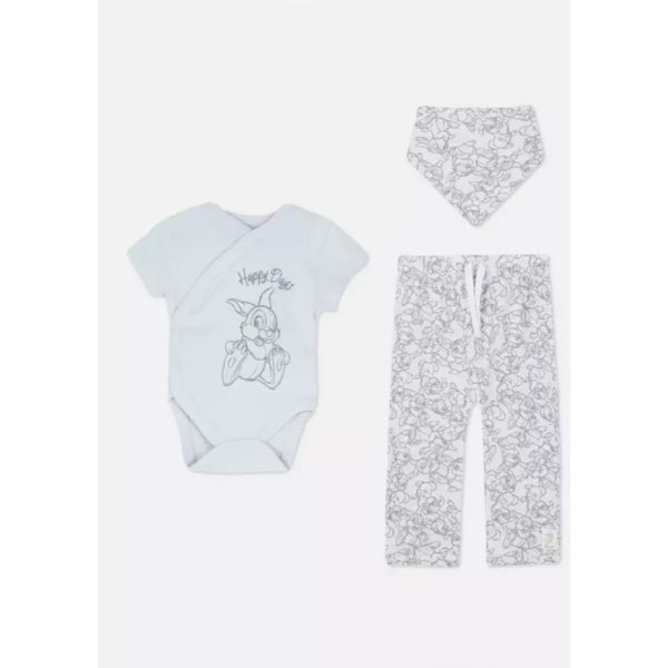 Primark Thumber Bodysuit, Bib and Trousers Set