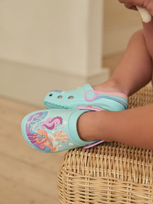 Blue Character Seaside Clogs immediate