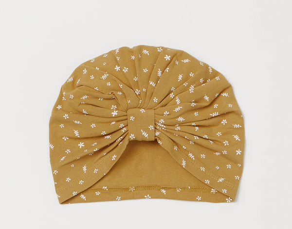 H&M Floral Mustard Turban immediate