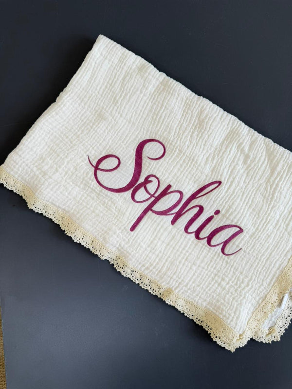 Muslin Blanket "Sophia" immediate