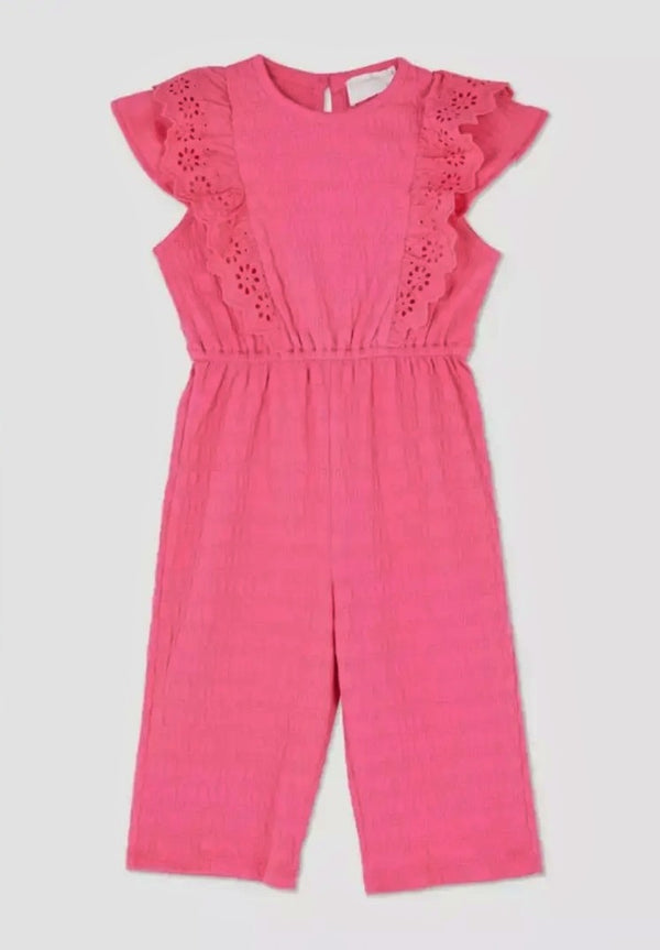 Primark Frill Fushia Jumpsuit