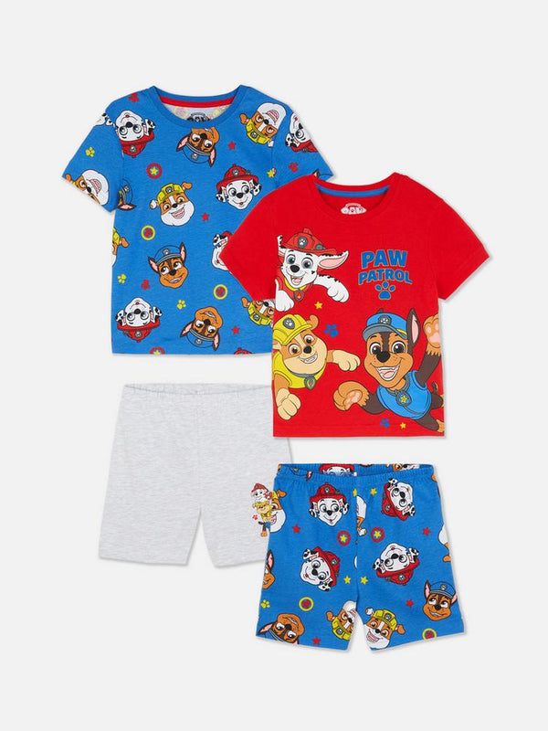 Primark 2 pack PAW Patrol Short Pyjamas