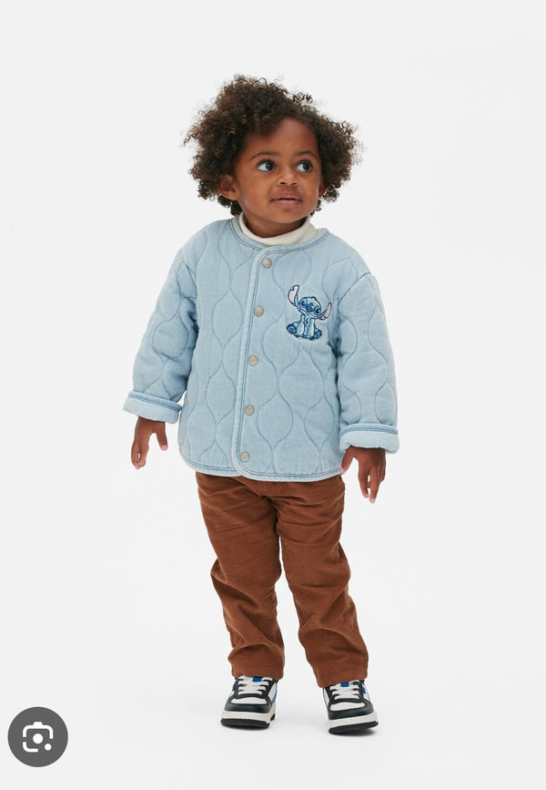 Disney primark Stitch quilted jacket
