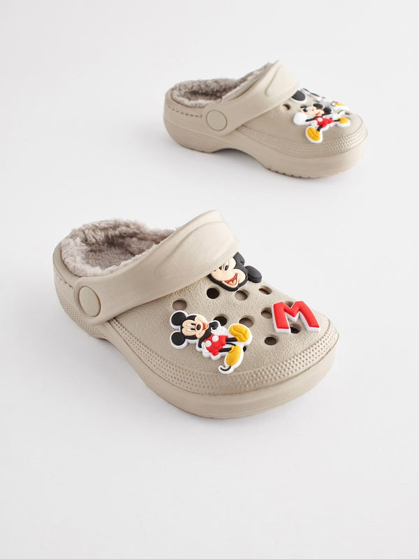 Neutral Mickey Mouse Slipper Clogs immediate