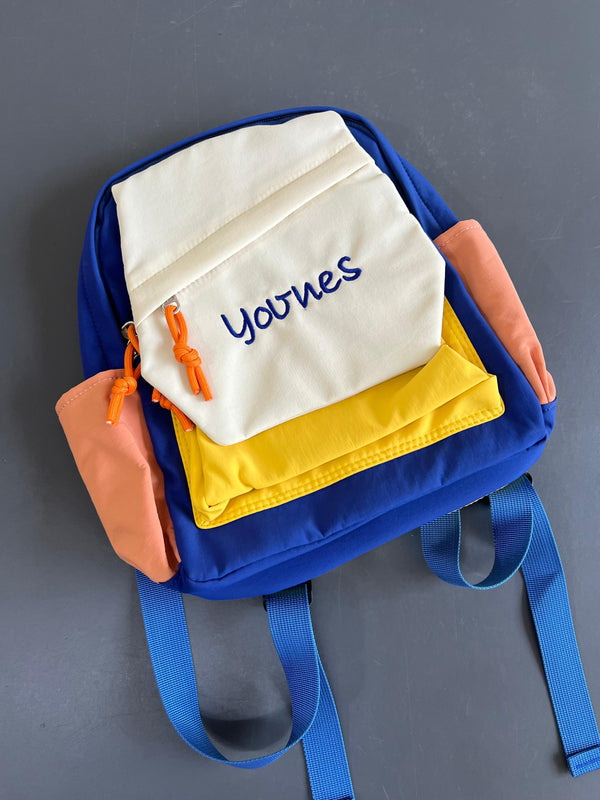 Colourblock backpack "Younes" immediate