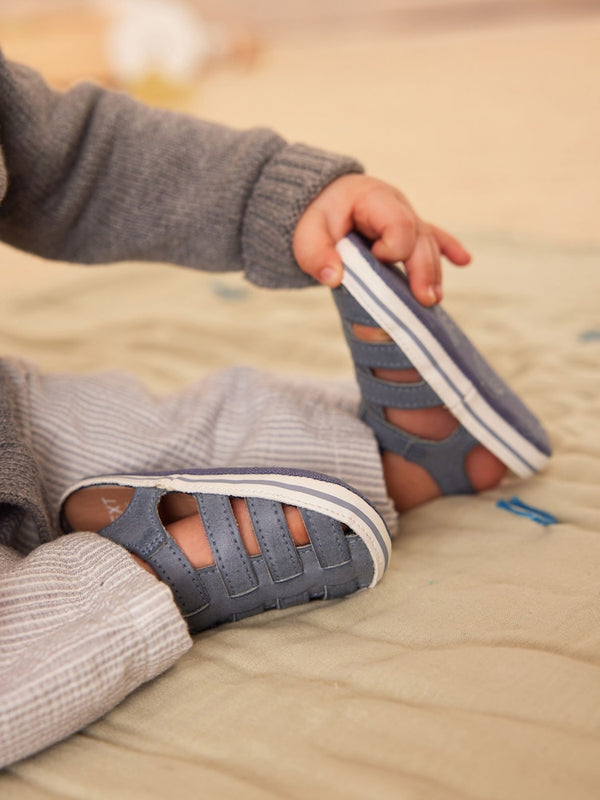 Blue Fisherman Baby Sandals immediate