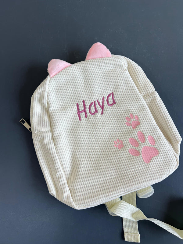 Textured kindergarten backpack "Haya" immediate