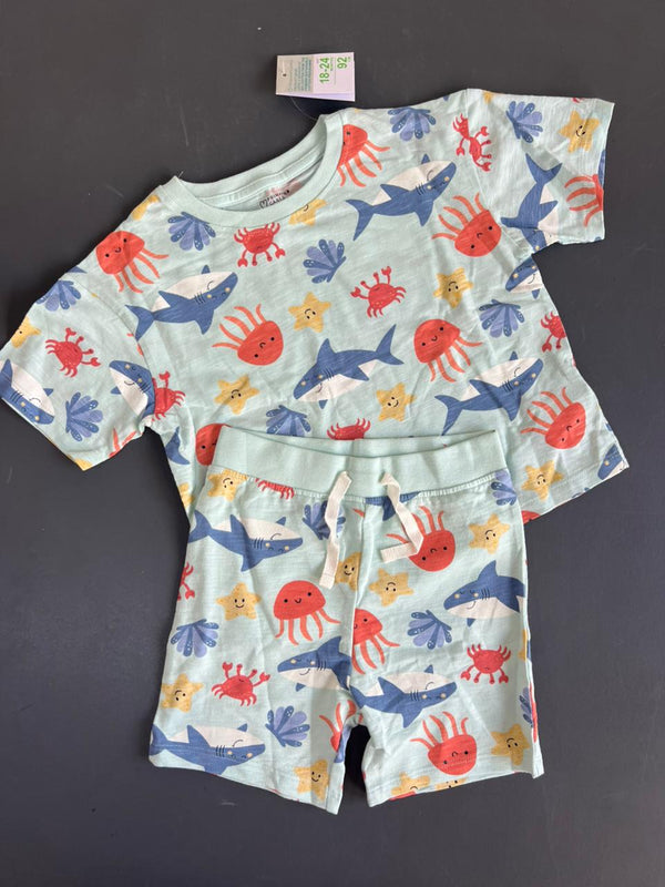 Primark Seaside T-shirt and Shorts set