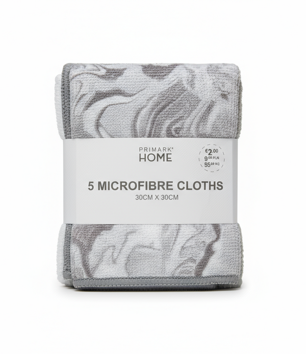 Primark HOME 5 Pack Microfiber Cloths