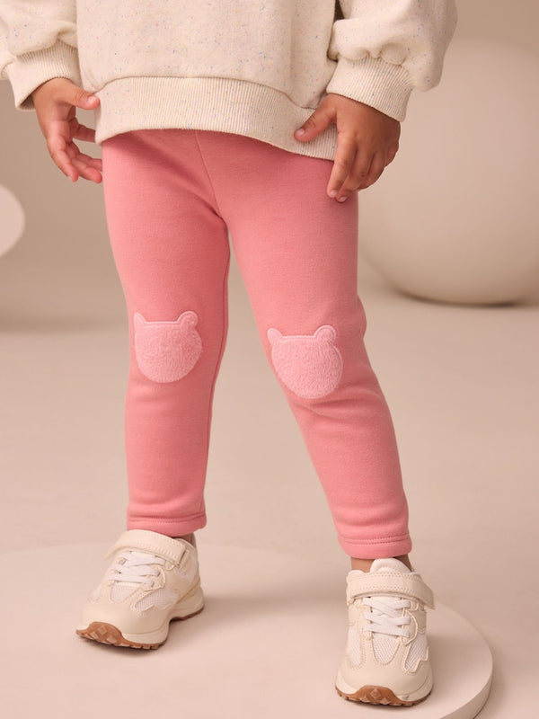Pink Cosy Fleece Lined Leggings Immediate