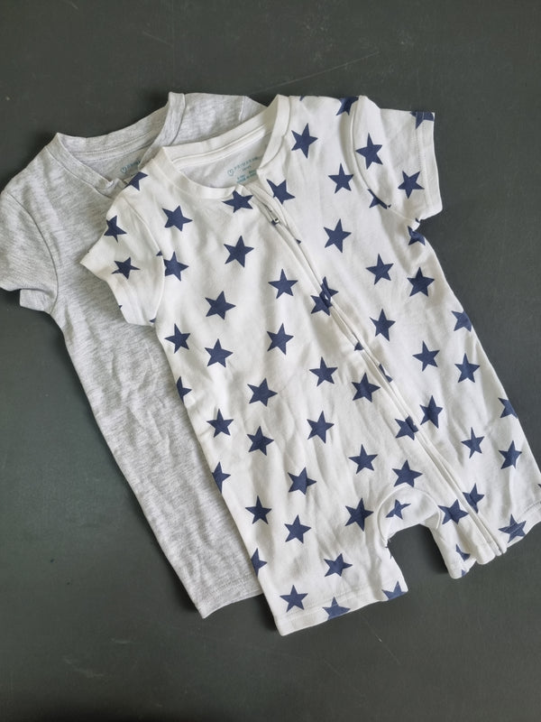 Primark 2 Pack Cotton Rompers
