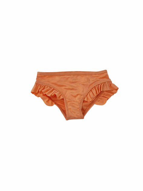 Primark Orange Frill Bikini Buttoms
