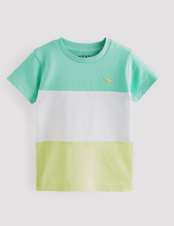 Short Sleeve Colourblock T-Shirt immediate