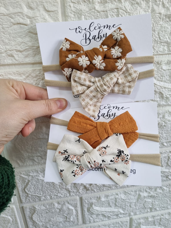 2 pack orange headband