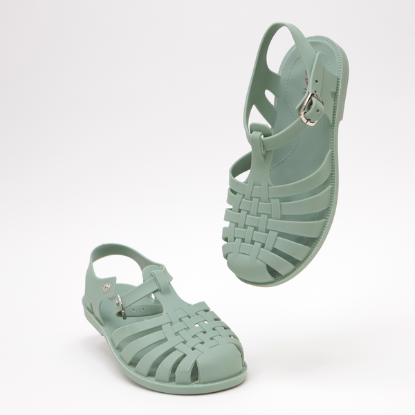 Green Jelly Sandals immediate