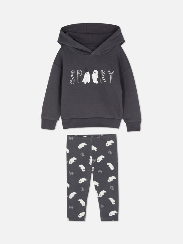 Primark Spooky Halloween Hoodie and Leggings Set