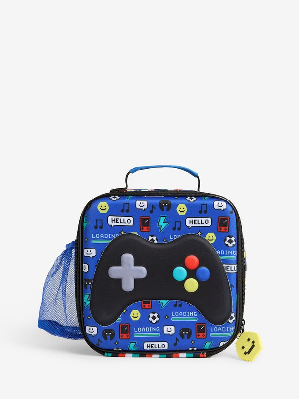 Blue Pixel Gaming Lunch Bag (immediate)