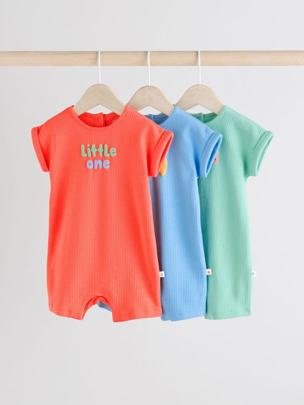 Bright Baby Rompers 3 Pack(immediate