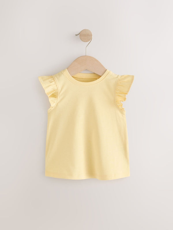Yellow Frill Vest Immediate