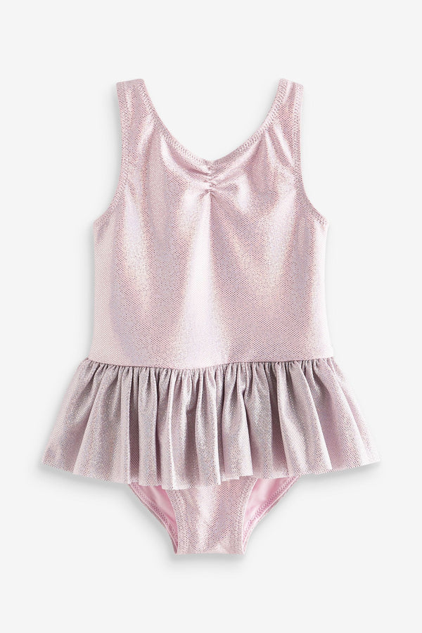 Pink Skirted Swimsuit immediate